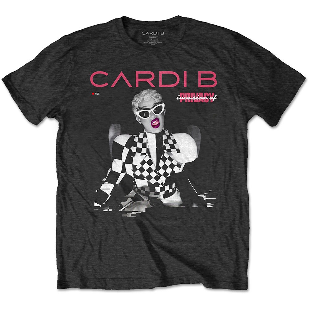Cardi B - Transmission Heren Tshirt - Zwart
